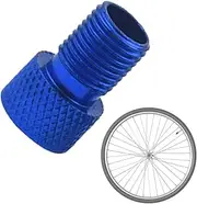 Locking Tire Inflator Nozzle Adapter - Tire Inflator Hose Adapter, Tire Nozzle Bike Inflator Adapter | Time Saving Bike Tool Caps Bike Tool Tire Valve Converter for Mountain Folding Bicycles
