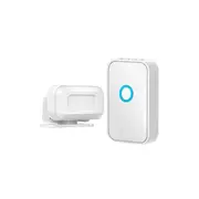1 Set Motion Sensor Doorbell Business Doorbell Door Entrance Bell (White)