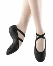 Bloch Prolite II Black Split Sole Ballet Slippers S0208L 2.5 B ~ L