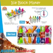 AU Star Shaped Ice Block Moulds/Ice Cream Molds/Icy Pole Jelly Pop Maker
