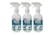 3x Enzyme Wizard Glass And Stainless Steel Cleaner 750ml Home Cleaning Spray