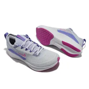 Nike 慢跑鞋 W Zoom Fly 4 氣墊 女鞋 跑鞋 運動 灰 粉 CT2401-003 [ACS 跨運動]