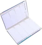 Monthly Weekly Planner Vertical Weekly Calendar Spiral Notebook for Academic Personal Use