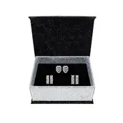 Boxed 3 Pairs Earrings Set Embellished with SWAROVSKI® Crystals