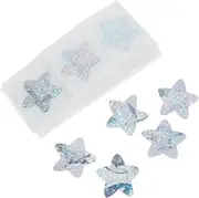 KOMBIUDA Glitter Star Adhesive Patches 50 Pack Boys and Girls First Aid Bandages