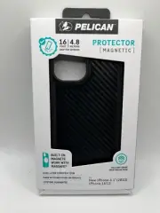 Pelican Protector MagSafe Series Case For iPhone 15 (6.1") - Carbon Black