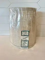 MCM Clip- On 10" Lamp Shade Textured Beige Fabric BRAND NEW OS