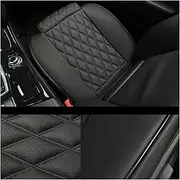 Leather Full Car Seat Covers for Mercedes Benz A for B180 C200 E260 CL CLA G GLK300 ML S350 Four Seasons Car Seat Protection Car Seat Cover。 (Color : Black)