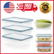 Snapware Total Solution 6-Pc Plastic Food Storage Containers Set with Lids 8.5