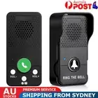 Wireless Doorbell Rechargeable Battery Full Duplex Two Way Intercom Door Chime