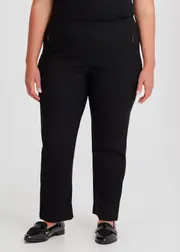 [Taking Shape] Taking Shape Petite Rhea Texture Stretch Pant Size 20 in Black, Viscose - Plus Size Women's Petite Plus Black