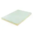 Zinus Mattress Toppers Medium No Pocket Cool Gel Memory Foam Full Green/Yellow