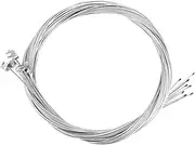 Antirust Zinc End Bike Brake Cord Easy to Install Brake Line Repair Replacement for Road Mountain Bikes 10pcs