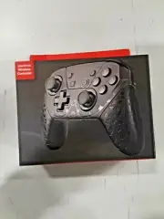 Switch Bluetooth Wireless Controller W/ 3 Changeable D-Pads Turbo Function-Black