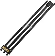 [LEXIVON] Impact Grade Socket Adapter Set, 12" Extension Bit With Holder | 3-Piece 1/4", 3/8", and 1/2" Drive, Adapt Your Power Drill To High Torque Impact Wrench (LX-103)