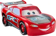 Disney Princess and Pixar Cars Lightning McQueen Toy Vehicle & Accessories, Global Racers Cup Drift & Race Car with 2 Modes of Play