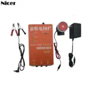 Electric Fence Energizer Charger High Voltage Pulse Controller Poultry Farm Fenc
