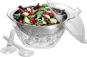[Prodyne] Bowl, ICED Salad-4 Qt, Off-White
