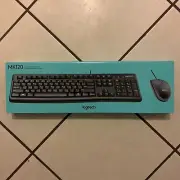 Logitech MK120 (920-002565) Wired Keyboard and Mouse Combo BRAND NEW