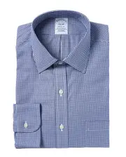 Brooks Brothers Regular Fit Dress Shirt 15 33 Blue