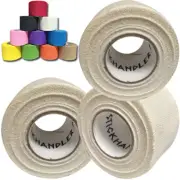 STICK HANDLER Professional Drumstick Grip Tape Pro Pack (White | Three Pack)