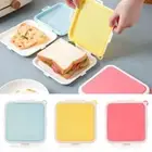 Food Storage Sandwich Containers Reusable Lunch Box Bread Holder Kitchen