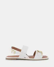 Miss Sofie Kimmy/White Womens Sandals 38