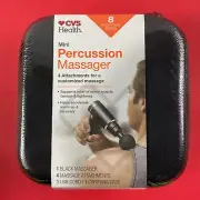 Black CVS Mini Percussion Massager New & Sealed