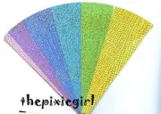 ORIGAMI PAPER 3D STAR KIT SHINY TWINKLING DOT HOLOGRAM STARS