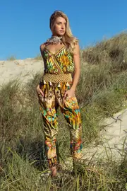 Tribal Jumpsuit--GLO-SP16-GLTJ