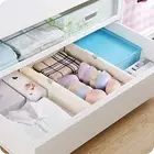 6pcs Adjustable Drawer Divider Partition Storage Organizer Clapboard Expandable