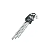 SP Tools 9Pcs Magnetic Ball Drive Hex Key Set - SAE Cr-V Steel Magnetic Tips