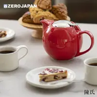 在飛比找露天拍賣優惠-日本進口zero japan茶壺陶瓷不鏽鋼蓋帶濾網日式泡茶美