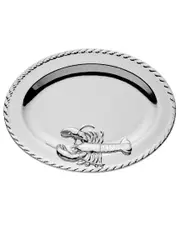 Certified International Silver-Plated Lobster Oval Platter