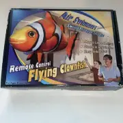 Air Swimmers RC Remote Control Flying CLOWNFISH Toy Kids