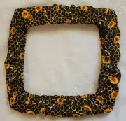 Bees And Sunflowers 11x11 Grime Guard Cover For Q Snap Frame