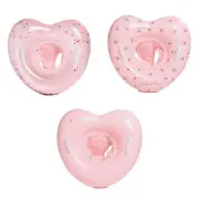Inflatable Swimming Rings Trainer Waist Pool Float with Double Handle for Kids