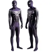 2099 Symbiote Spider-Man Jumpsuit Spiderman Cosplay Costume Halloween Adult Kids