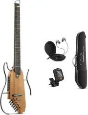 HUSH-I Guitar for Travel - Portable Ultra-Light and Quiet Performance Headless A