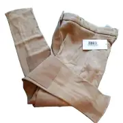 Ashley Ladies Breeches W/ Clarino Knee Patch Tan Size 26R