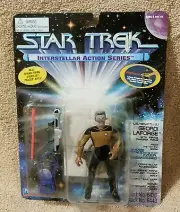 STAR TREK INTERSTELLAR ACTION SERIES LIEUTENANT GEORDI LAFORGE ACTION FIGURE