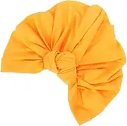 [DEARMAMY] Warm Knotted Hat for Women Beanie Cap Fashion Headwear for Lady One Size Fits Yellow