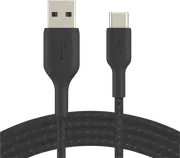 Belkin 3m Braided USB-C to USB-A Cable (Black)