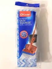 O-Cedar Microfiber Wave Easy Squeeze Sponge Mop Refill