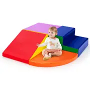 Costway Large Soft Blocks Climber & Crawl Foam Playset Indoor Play Set Gift 4pcs