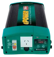 Enerdrive 12V 2000W ePower Pure Sine Wave Inverter w/ RCD & AC Transfer Switch