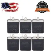 6Pcs 2-Pin Adjustable LED Flasher Relay Turn Signal Blinker 12V Light Motorcycle