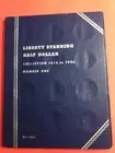 Whitman ￼￼ Liberty Standing Half Dollars ￼Coin Folder #9021