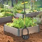 Manual Edger ,Accessories Long Handle Lawn Tool Manual Saw Tooth Edger ,Half