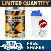 MAX'S LAB SERIES BETAPUMP COMPOUND X PRE-WORKOUT 25 SRV || BETA PUMP ENERGY